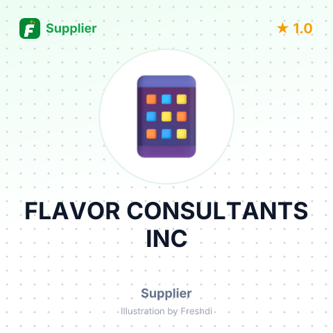 FLAVOR CONSULTANTS INC – summary card, no photo uploaded yet