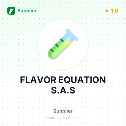 FLAVOR EQUATION S.A.S – summary card, no photo uploaded yet