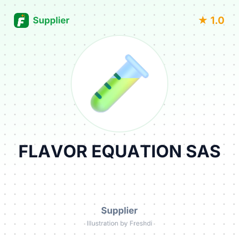 FLAVOR EQUATION SAS – summary card, no photo uploaded yet