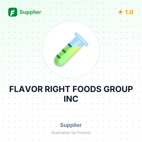 FLAVOR RIGHT FOODS GROUP INC – summary card, no photo uploaded yet