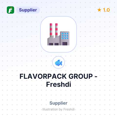 FLAVORPACK GROUP – summary card, no photo uploaded yet