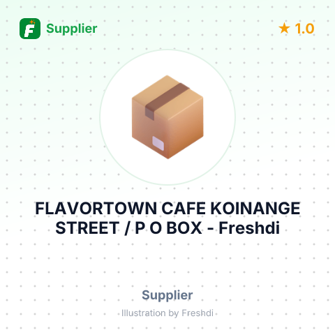 FLAVORTOWN CAFE KOINANGE STREET / P O BOX – summary card, no photo uploaded yet