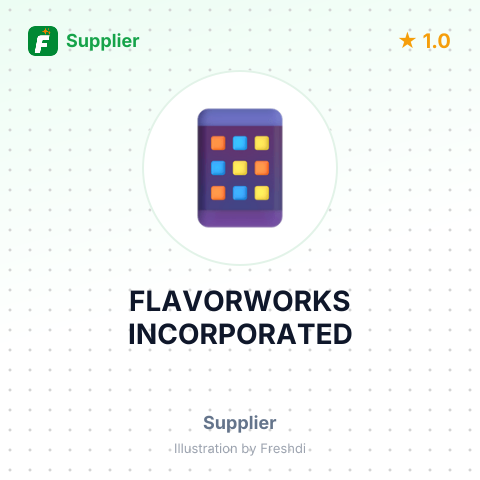 FLAVORWORKS INCORPORATED – summary card, no photo uploaded yet