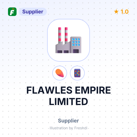 FLAWLES EMPIRE LIMITED – summary card, no photo uploaded yet