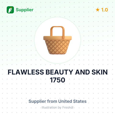 FLAWLESS BEAUTY AND SKIN 1750 – summary card, no photo uploaded yet