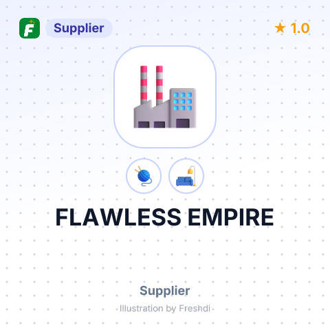 FLAWLESS EMPIRE – summary card, no photo uploaded yet