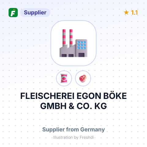 FLEISCHEREI EGON BÖKE GMBH & CO. KG – summary card, no photo uploaded yet