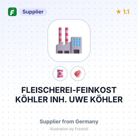 FLEISCHEREI-FEINKOST KÖHLER INH. UWE KÖHLER – summary card, no photo uploaded yet