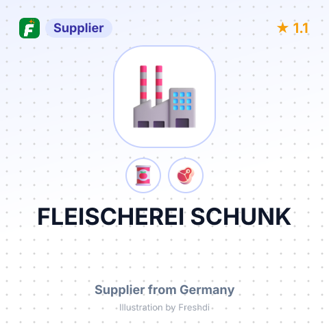 FLEISCHEREI SCHUNK – summary card, no photo uploaded yet