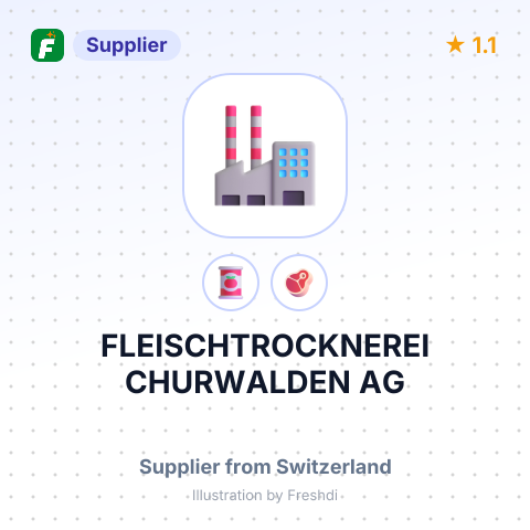 FLEISCHTROCKNEREI CHURWALDEN AG – summary card, no photo uploaded yet