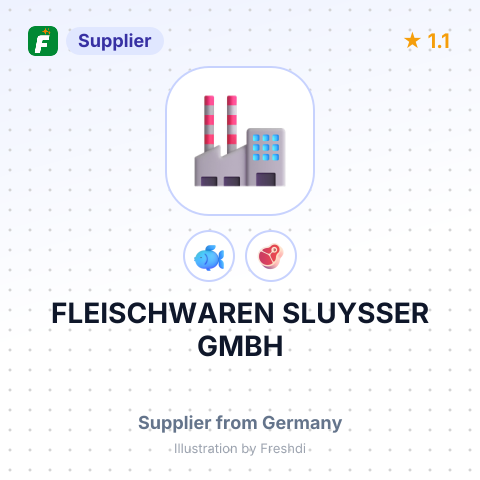 FLEISCHWAREN SLUYSSER GMBH – summary card, no photo uploaded yet