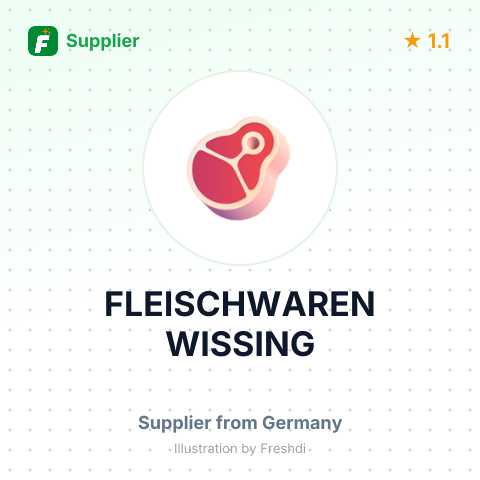 FLEISCHWAREN WISSING – summary card, no photo uploaded yet
