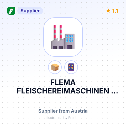 FLEMA FLEISCHEREIMASCHINEN GES. – summary card, no photo uploaded yet