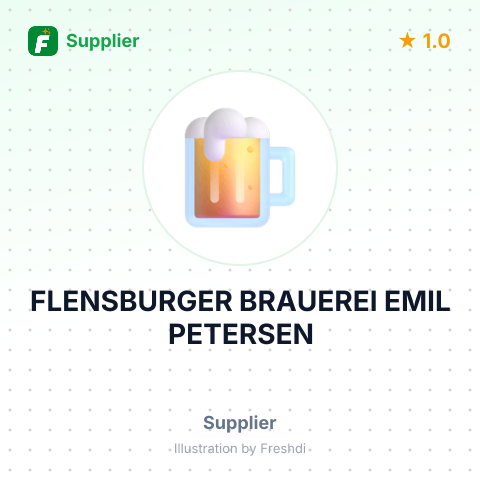 FLENSBURGER BRAUEREI EMIL PETERSEN – summary card, no photo uploaded yet