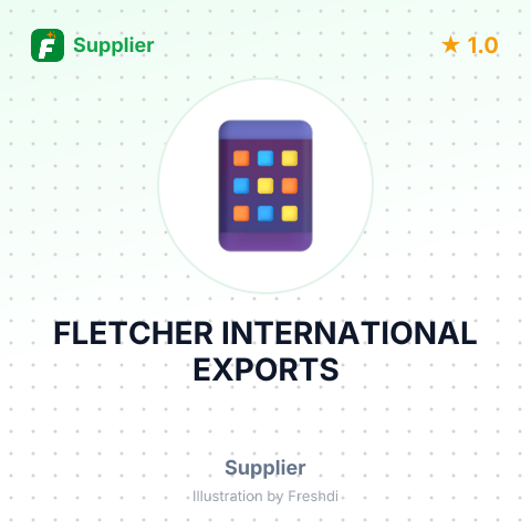 FLETCHER INTERNATIONAL EXPORTS – summary card, no photo uploaded yet