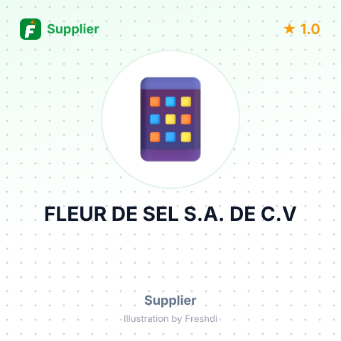 FLEUR DE SEL S.A. DE C.V – summary card, no photo uploaded yet