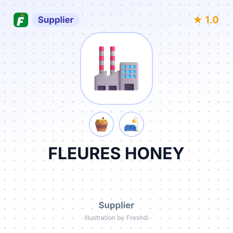 FLEURES HONEY – summary card, no photo uploaded yet