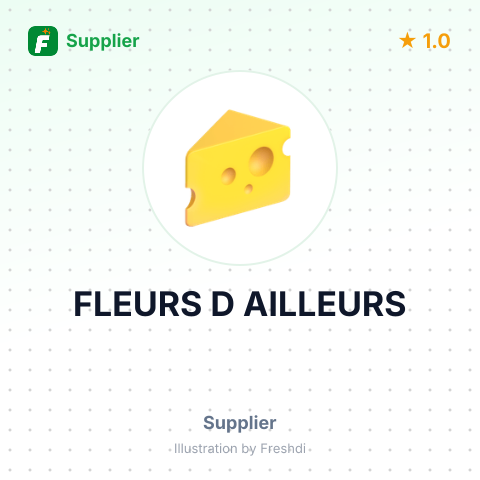 FLEURS D AILLEURS – summary card, no photo uploaded yet