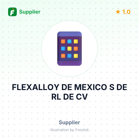 FLEXALLOY DE MEXICO S DE RL DE CV – summary card, no photo uploaded yet