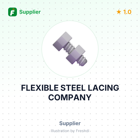 FLEXIBLE STEEL LACING COMPANY – summary card, no photo uploaded yet