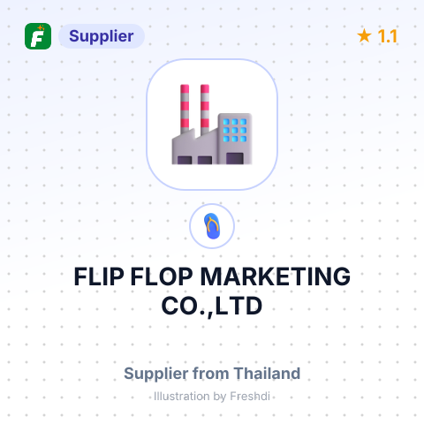FLIP FLOP MARKETING CO.,LTD – summary card, no photo uploaded yet