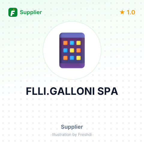 FLLI.GALLONI SPA – summary card, no photo uploaded yet