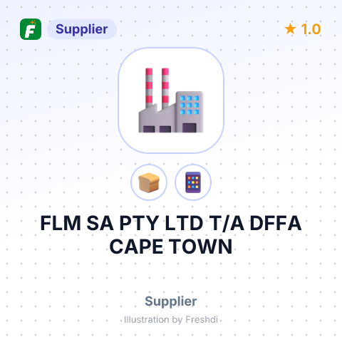 FLM SA PTY LTD T/A DFFA CAPE TOWN – summary card, no photo uploaded yet
