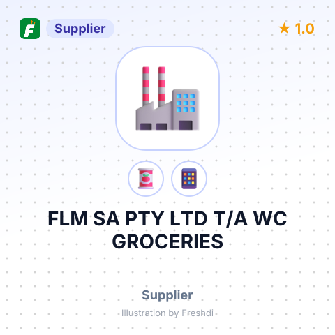 FLM SA PTY LTD T/A WC GROCERIES – summary card, no photo uploaded yet