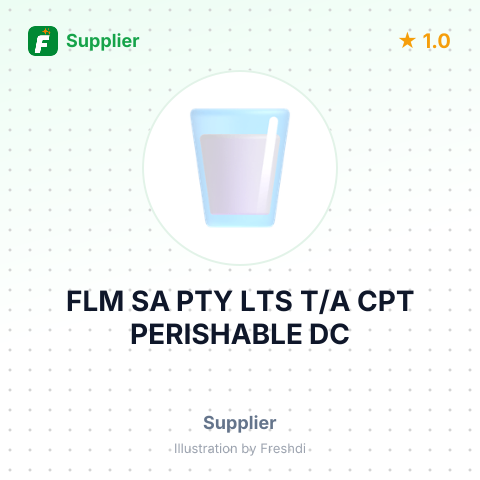 FLM SA PTY LTS T/A CPT PERISHABLE DC – summary card, no photo uploaded yet