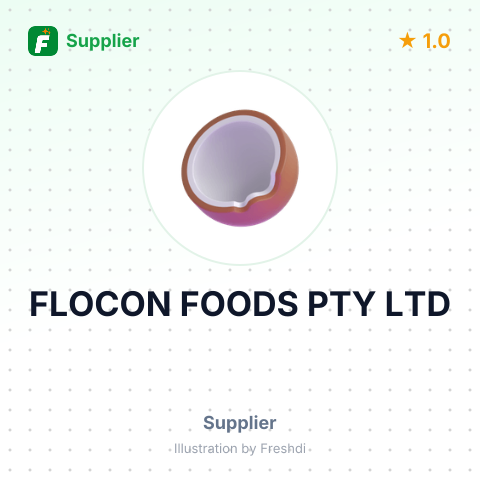 FLOCON FOODS PTY LTD – summary card, no photo uploaded yet