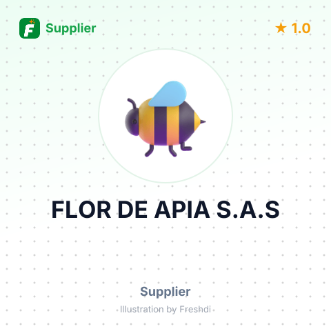 FLOR DE APIA S.A.S – summary card, no photo uploaded yet
