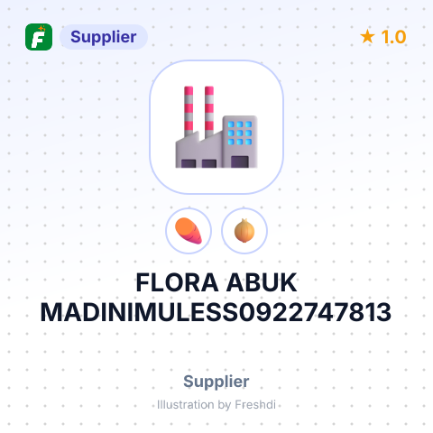 FLORA ABUK MADINIMULESS0922747813 – summary card, no photo uploaded yet
