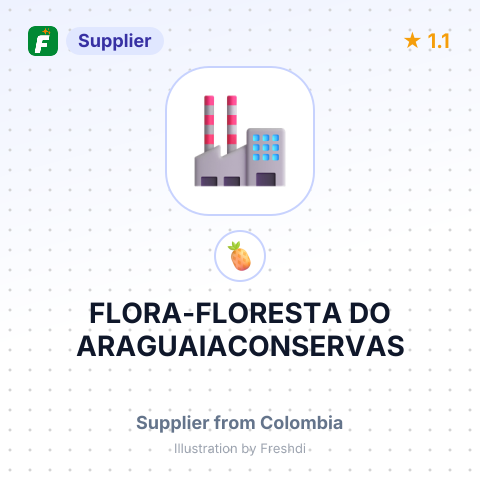 FLORA-FLORESTA DO ARAGUAIACONSERVAS – summary card, no photo uploaded yet