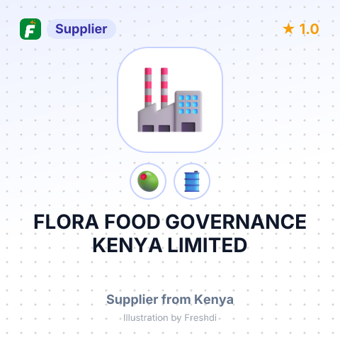 FLORA FOOD GOVERNANCE KENYA LIMITED – summary card, no photo uploaded yet
