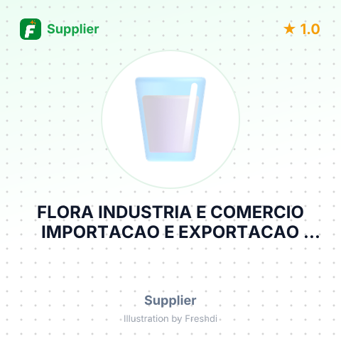 FLORA INDUSTRIA E COMERCIO IMPORTACAO E EXPORTACAO LTDA – summary card, no photo uploaded yet