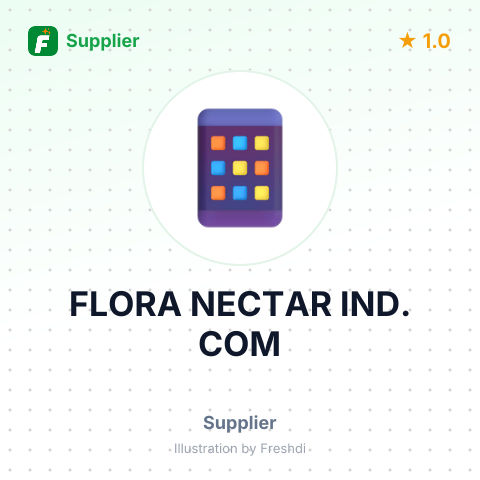 FLORA NECTAR IND. COM – summary card, no photo uploaded yet