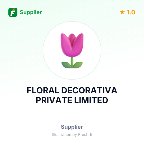 FLORAL DECORATIVA PRIVATE LIMITED – summary card, no photo uploaded yet