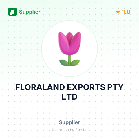 FLORALAND EXPORTS PTY LTD – summary card, no photo uploaded yet