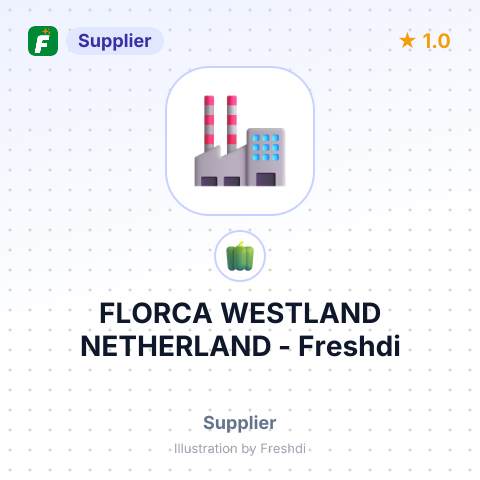 FLORCA WESTLAND NETHERLAND – summary card, no photo uploaded yet