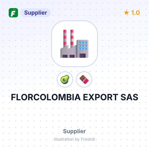 FLORCOLOMBIA EXPORT SAS – summary card, no photo uploaded yet