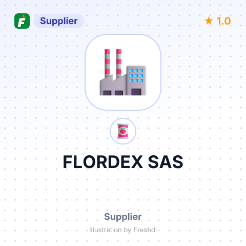 FLORDEX SAS – summary card, no photo uploaded yet