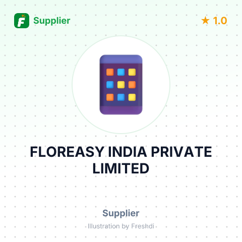 FLOREASY INDIA PRIVATE LIMITED – summary card, no photo uploaded yet