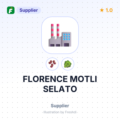 FLORENCE MOTLI SELATO – summary card, no photo uploaded yet