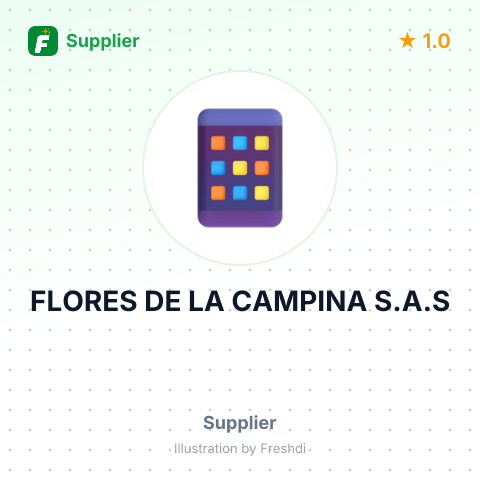 FLORES DE LA CAMPINA S.A.S – summary card, no photo uploaded yet