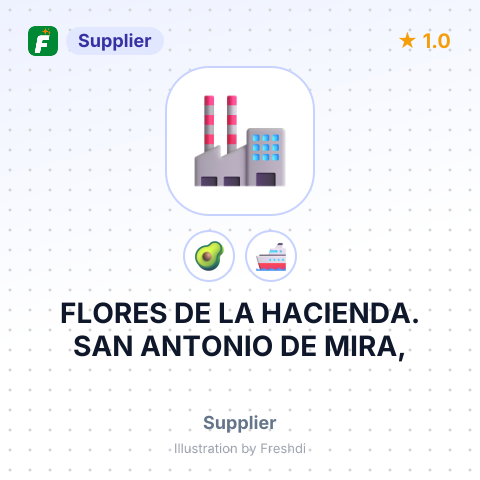 FLORES DE LA HACIENDA. SAN ANTONIO DE MIRA, – summary card, no photo uploaded yet
