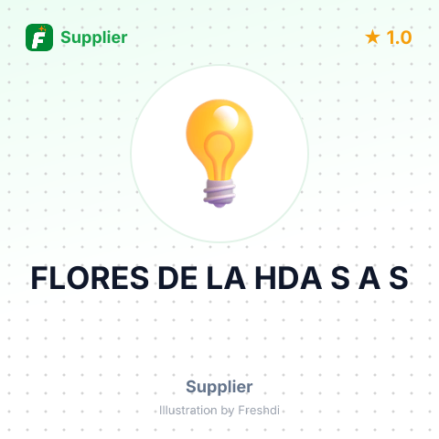 FLORES DE LA HDA S A S – summary card, no photo uploaded yet