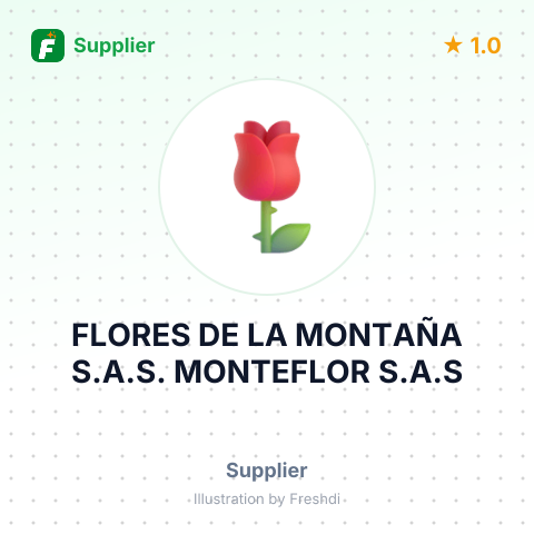 FLORES DE LA MONTAÑA S.A.S. MONTEFLOR S.A.S – summary card, no photo uploaded yet