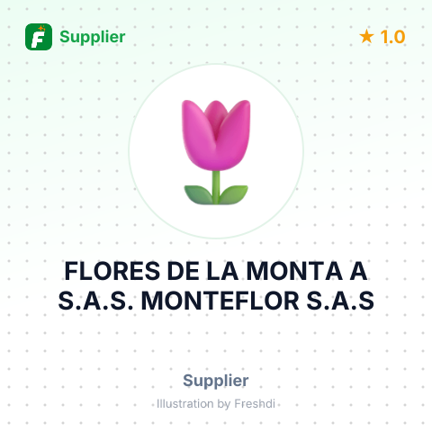 FLORES DE LA MONTA A S.A.S. MONTEFLOR S.A.S – summary card, no photo uploaded yet