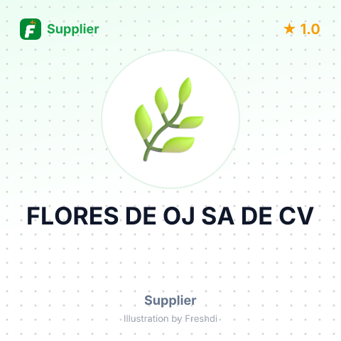 FLORES DE OJ SA DE CV – summary card, no photo uploaded yet
