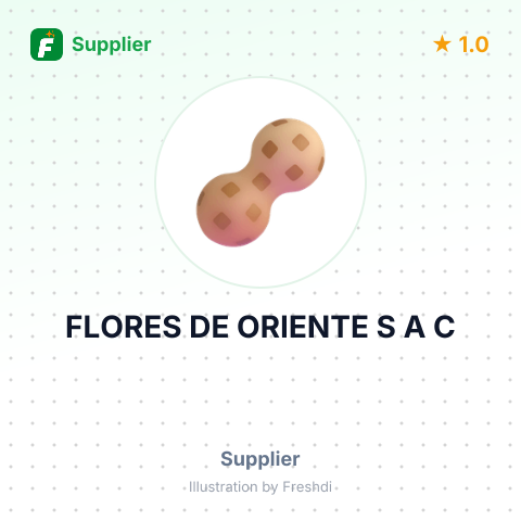 FLORES DE ORIENTE S A C – summary card, no photo uploaded yet